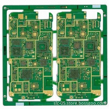 Multilayer PCBS, 6-layers Mobile phone PCB with surface finish chem Au